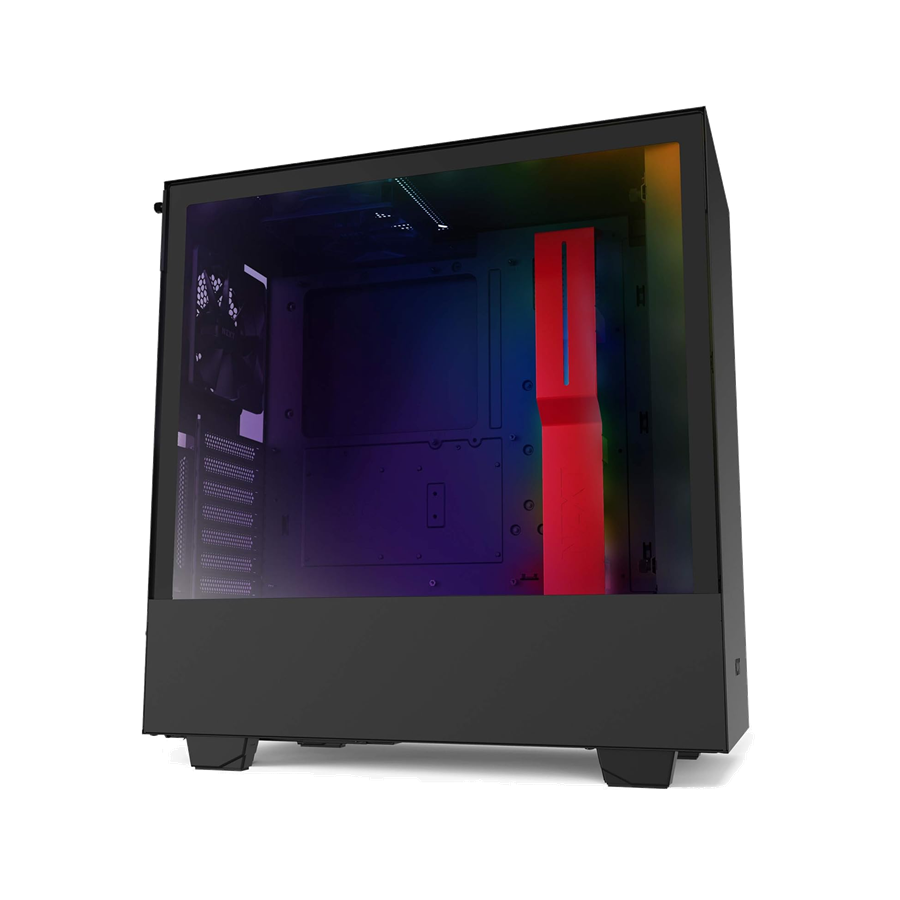 Gabinete H510I Matte Black/Red