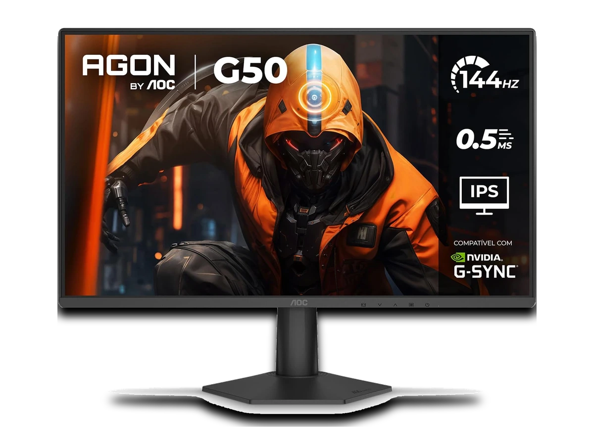 Monitor Gamer AOC Agon G50 27G50F 27 polegadas IPS 144Hz 0,5ms G-Sync