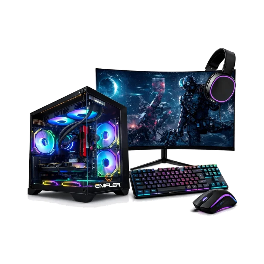 PC Gamer Completo AMD Ryzen 5 5600GT, 16GB DDR4, SSD 480GB…
