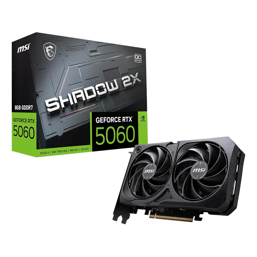 Placa de Video MSI RTX 5060 Shadow