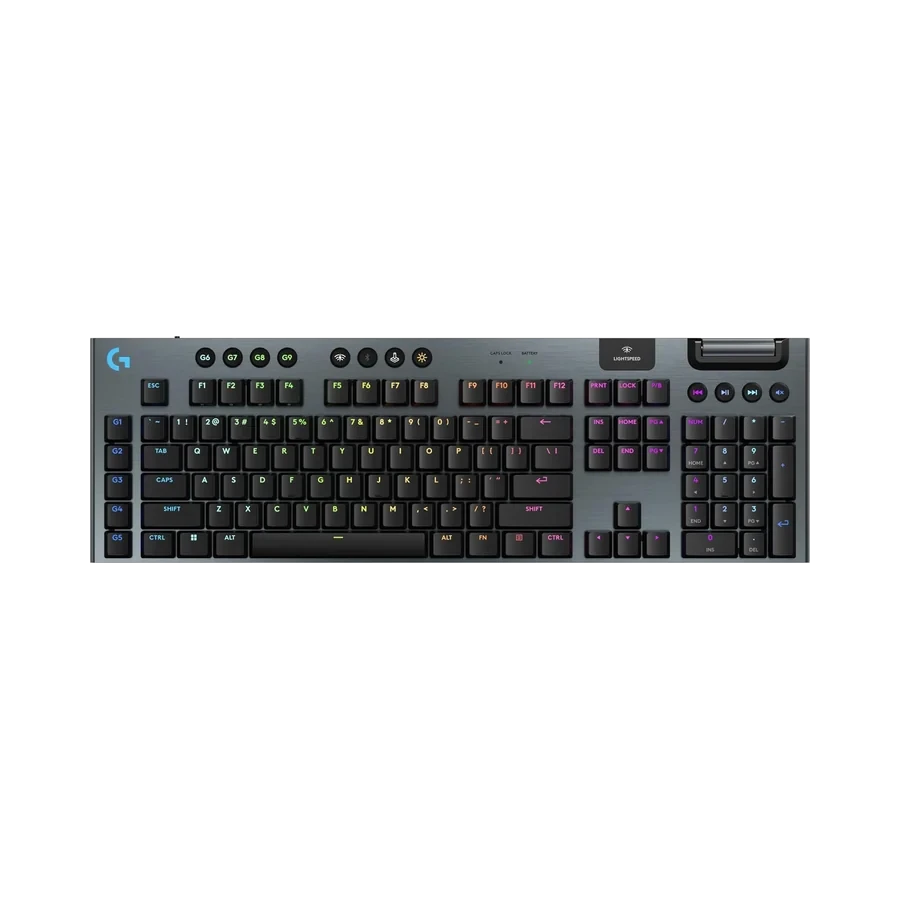 Teclado Mecânico Gamer Sem Fio Logitech G915 X LIGHTSPEED com…